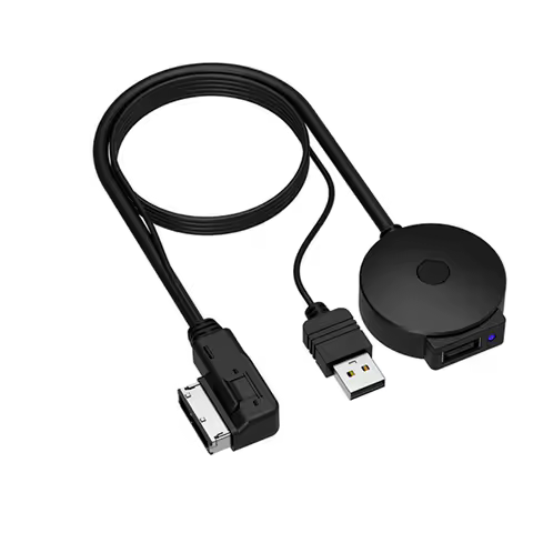 with Audi A3 A4 A5 A6 A7 S3 S4 Q3 etc 2G 3G 3G+ AMI MMI Port Cable Music Play Connector Works with A
