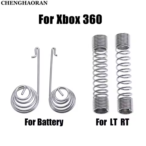 5Set For Xbox 360 XBOX360 Wireless Game Controller L R Left Right Battery Trigger Spring RT LT Handl