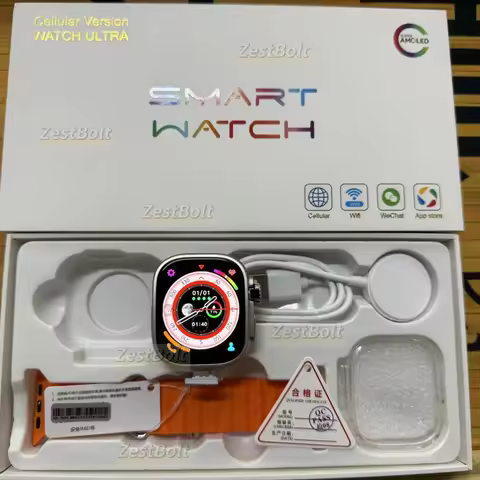 S10 Ultra 3 JC02 Pro Smartwatch 2.26inch Curved Amoled Screen Smart Watch With 190° Rotary Camera GP