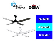 Deka Ceiling Fan With Led Light &amp; Remote Control SV28L