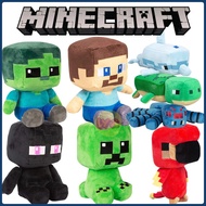 Shipped Within 24 Minecraft Plush Steve Creeper Enderman Zombie Alex MC Movies Collectibles Children