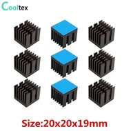 10Pcs Aluminum Heatsink 20X20x19mm Heat Sink Radiator Para Sa Electronic Chip IC Cook Gamit A