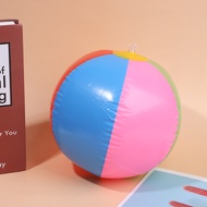 KITTENBABY ลูกบอลชายหาดลูกบอลสระน้ำเล่นสำหรับเด็กลูกบอลพีวีซีของเล่นเป่าลมของเล่นแบบโต้ตอบ1ชิ้น