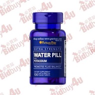 Puritan's Pride Water Pill Potassium100mg 100 Tablets 水丸鉀 100粒【074312118326】
