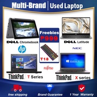 ❇♣【COD】Various brand Original Second Hand Laptop Dell Affordable netbook Lenovo Thinkpad Gaming Lopt