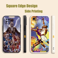 Anime NBA BAC11 For Samsung A01 A02 M02 F12 A20 A30 A53 A32 A22 Phone Case Square Edge