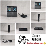 ZOOM G1ON GUITAR EFFECTS PEDAL EFX GUITAR MULTIEFEK DIGITAL