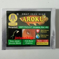 Aroku Anti Parasite Medicine For Round Needles stress Ornamental Fish Arowana koi
