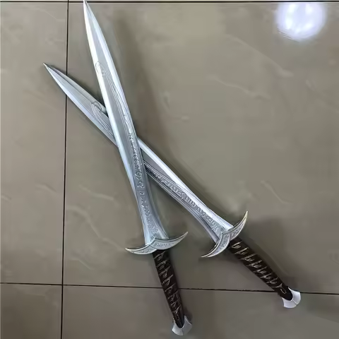 The Elves Sword 1:1 Cosplay Sword Movie 72cm Sting Sword Western Hero Gift Safety PU Halloween Prop