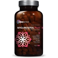 Myo‑Inositol Plus & D‑Chiro‑Inositol 120 Capsules, Hormone Balance  Natural Fertility Supplement for