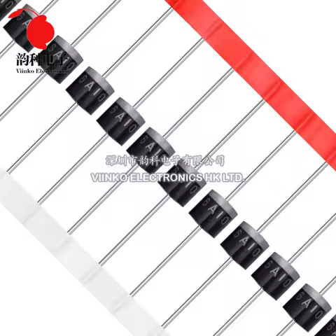 20pcs 10A10 6A10 20A10 R-6 6A 10A 20A 1000V DIP Axial Rectifier Diode Good Quality