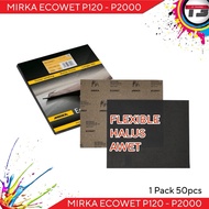 Mirka Ecowet 230 x 280mm grit P120 P240 P320 P400 P600 P800 P1000 P1500 P2000 sandpaper sheet
