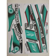 Yamaha Lagenda 115 New / SRL115Z SRL115 New Fi Petronas Edition 2020 body stripe sticker