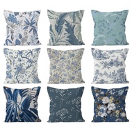 70×70.60×60.50×50.45×45.40×40.Plant leaves pillowcases cotton.Square home bedding sofa thickened bol