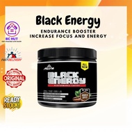 AGYM Black Energy Sports Pre Workout Strength Performance Coffee Halal