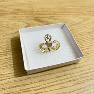 Brevet Wing Airborne Officer Latest Premium Gold MetalBINTANG