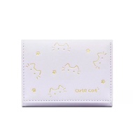 dompet wanita  Dompet pendek lipat kecil dompet wanita dompet kucing beg kad wang tunai