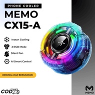 MEMO CX15 Phone Cooler Funcooler RGB ModeAI Peltier Magnetic & Clip Cooling Phone Fan Cooler hp