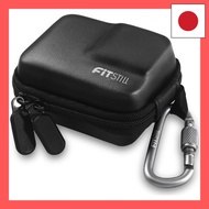 FitStill Black Mini Camera Bag Mini Camera Bag for Insta 360 ace pro 2ace progo ultra Double zipper 