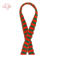 Craft Wrapping Ribbon Christmas Tree Decoration Ribbon 9.8ft Christmas Knitted Ribbon for Diy Doll S