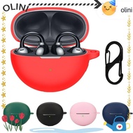 OLINI Wireless Earphone Shell, Anti-drop Dustproof Earbuds Protective ,  Soild Color Silicone Washab
