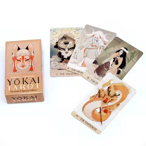 Yokai Tarot Deck Tarot Cards Rooted In Japanese Folklore English Version Board Game Family Telling P