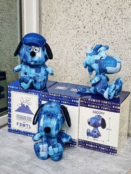 聖誕禮物 711 Peanuts x FDMTL 限量版 瀛格拼布公仔  一套三隻 7-11 Snoopy 史努比