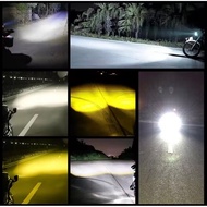 BEST MOTORCYCLE HEADLIGHT LED LASER D2 H6 H4 P15D AC DC 9-80V BEBEK MATIC 2 COLORS