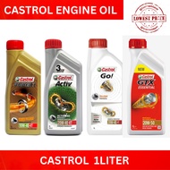 AMIGO CASTROL Motorcycle oil Genuine Guarantee Synthetic Technology / Fully Synthetic 1LITER