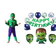 hulk costume with muscle for kids.2-8yrs old