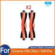 For Dreame X40 Ultra / X40 Pro Main Brushs Parts （2 PCS）