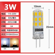 LED lamp bead G4 pin low voltage 12v crystal Lamp Plug Bulb 220v Super Bright g9 Light Source Mirror