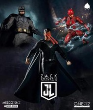 MEZCO One:12 查克史奈德之正義聯盟 超人 蝙蝠俠 閃電俠 豪華3入組