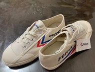 👟[現貨]全新 Feiyue FE LO 1920 Ivory Size 40 / White Size 41 法國版 金標飛躍 象牙色40碼/白色41碼 帆布鞋 - 男裝 女裝 中性 釘鞋 田徑 特