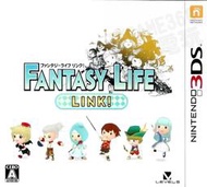 【二手遊戲】任天堂 3DS 奇幻生活LINK FANTASY LIFE LINK! 日文版 日版 日本機專用 台中