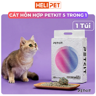 Cát vệ sinh cho mèo hỗn hợp 5 trong 1 PETKIT Cát hỗn hợp cho mèo PETKIT 5 in 1 - HeLiPet