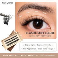 Dinner Hollywood Sweetheart Lazy Lashes (Press-On Lash Clusters)