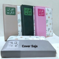 A5 COVER only MEN'S QURAN COVER/ MUSLIM QURAN COVER ZIPPER AL QURAN COVER/