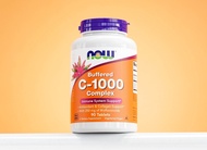 วิตามินซี | Buffered Vitamin C-1000 w/ Acerola & Bioflavonoids [Tablets] by NOW FOODS