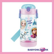 Skater Disney Frozen 480ml 推蓋式吸管水壺
