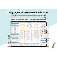 Performance Evaluation Spreadsheet - performance review template - performance review - employee rec