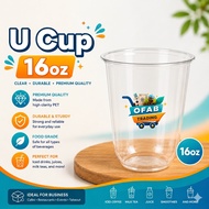 U Cup 16oz 100pcs | Plastic Cup