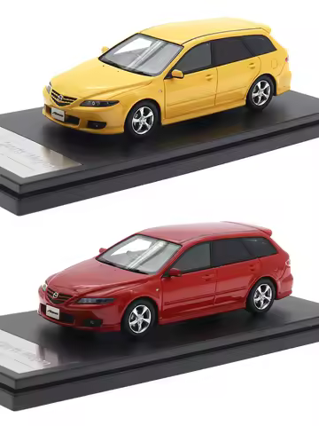 Hi-story Brand 1:43 Car Model MAZDA ATENZA Sports 23S Wagon (2004) Model Resin High Simulation Vehic