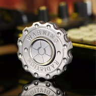 Radiation Warning Fidget Slider Spinner EDC Gear Hand Spinner Clicker Adult Fidget Toy ADHD Tool