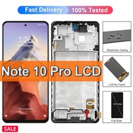 6.67" AMOLED for Xiaomi Redmi Note 10 Pro LCD Display Touch Screen For Redmi Note10Pro M2101K6G LCD 