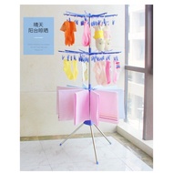 3Tier Foldable Clothing Drying Rack / Ampaian Penyidai Baju Pakaian Lelaki Perempuan Mudah Lipat