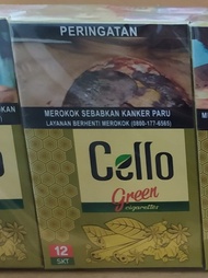 ROKOK CELLO  KRETEK  HIJAU 12