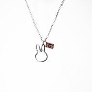 【Pinkoi x miffy】Miffy & Melanie 信封友情純銀項鍊