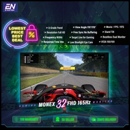 Monex M32FHM165 32 165Hz 1ms No Distortion Screen FHD [1920 x 1080] Free-Sync 32 inch Gaming Monitor