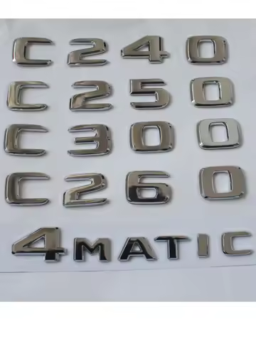 Emblem for Mercedes Benz C32 C43 C55 C63 AMG C160 C180 C200 C220 C230 C240 C250 C270 C280 C300 C320 
